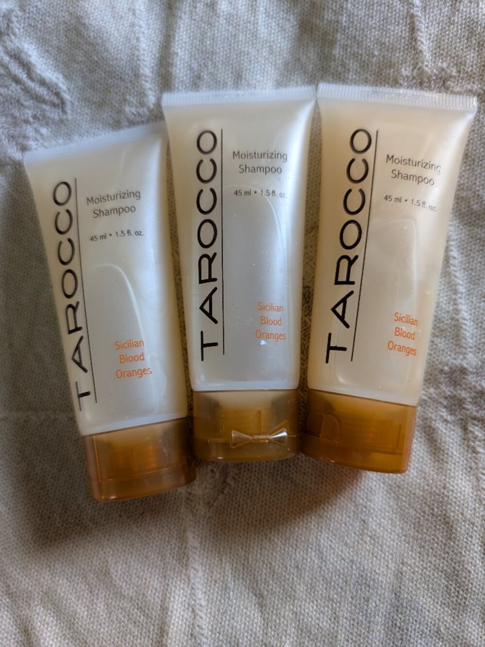 Tarocco shampoo travel size
